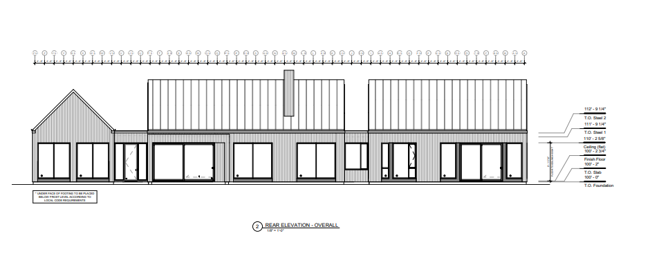 Rear Elevation